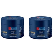 1 - Dr Batra's Pro+ Insta Glow Facial Scrub,  250 g  Safflower & Echinacea Extracts (Pack of 2) 