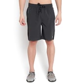 3 - John Ally Dry-Fit Gym Workout Shorts with Zipper Pockets,  Small  Gunmetal Grey 