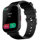 1 - Zebronics Zeb-FIT7220CH Bluetooth Smart Watch, Black 4.4 cm