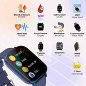 3 - Zebronics Zeb-FIT7220CH Bluetooth Smart Watch, Blue 4.4 cm