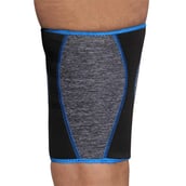 4 - Nivia Orthopedic Thigh Support Slip-In (MB-07), Grey-Black Large
