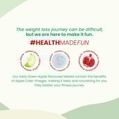 4 - Suprfit Apple Cider Vinegar Slim,  20 tablet(s)  Green Apple 