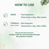 3 - Dr. Vaidya's Tulsi-Ginger Cough Syrup (Pack of 2),  100 ml 