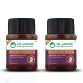 1 - Dr. Vaidya's Constipation Relief (Pack of 2),  30 tablet(s) 