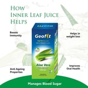 3 - Geofit Aloe Vera Juice,  500 ml  Unflavoured Pack of 2 