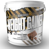 1 - Absolute Nutrition Alpha Weight Gainer,  11 lb  Belgium Chocolate 
