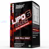 2 - Nutrex Lipo-6 Black UC,  60 capsules  Unflavoured 