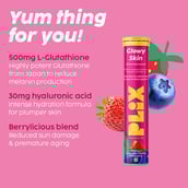 5 - Plix Olena Glutathione Skin Glow Strawberry Pack of 2,  15 tablet(s) 
