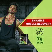 2 - MuscleBlaze BCAA Pro Ripped,  0.75 lb  22 Servings  Sour Green Apple