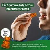 6 - Setu Tummy: Apple Cider Vinegar,  30 gummies  Lemon