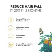 9 - Kapiva Hair Rituals Tulsi Anti Hairfall Oil, 200 ml for All Hair Types