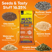 3 - NourishVitals Multi Grain Bar, 5 bar(s) Orange & Almond