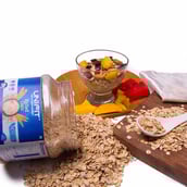 4 - UNIFIT Rolled Oats,  400 g  Unflavoured 