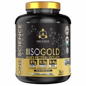 1 - One Science 100% Iso Gold Whey Protein Isolate,  5 lb  Banana Split 