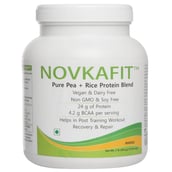 Novkafit Pure Pea + Rice Protein Blend, 1 lb Mango