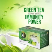 9 - A1 Indya Natural Green Tea,  30 Tea Bag(s)  Unflavoured 