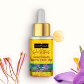 11 - Kapiva Kumkumadi Glow Face Oil,  30 ml  with Green Tea & Jojoba Seed Oil 