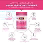 5 - Swisse Womens Ultivite Multivitamin, 30 tablet(s) Unflavoured