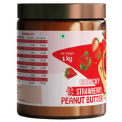 3 - IRON LIFTERS Peanuts Butter, 1 kg Crunchy Strawberry
