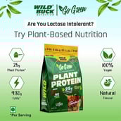 4 - Wild Buck Plant Protein,  1.1 lb  Rich Chocolate 