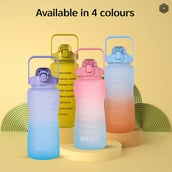 3 - Boldfit Motivational Gallon Bottle,  Army Green  2 L 