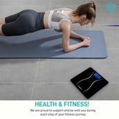 9 - Boldfit Digital Bathroom Weighing Scale, Black