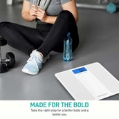 6 - Boldfit Digital Bathroom Weighing Scale,  White 