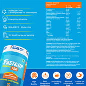 4 - Fast & Up Reload Isotonic Energy Drink,  2.2 lb  Orange 