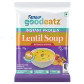 1 - Fast & Up Instant Protein Lentil Soup,  22 g  Unflavoured 