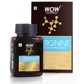 1 - Wow Life Science L-Arginine,  60 veggie capsule(s) 