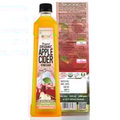 3 - Wow Life Science Organic Apple Cider Vinegar,  400 ml  Unflavoured 