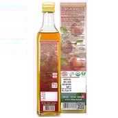 3 - Wow Life Science Organic Apple Cider Vinegar, 500 ml Unflavoured