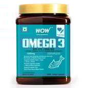 1 - Wow Life Science Omega 3 1500mg,  180 softgels 