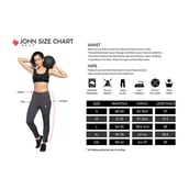 3 - John Ally Women's Slim Fit Track Pant,  Gunmetal Grey  Medium 