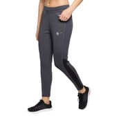 1 - John Ally Women's Slim Fit Track Pant,  Gunmetal Grey  Small 