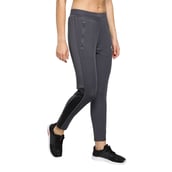 2 - John Ally Women's Slim Fit Track Pant,  Gunmetal Grey  Large 