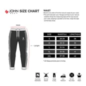 3 - John Ally Jogger Track Pant for Men with Two Zipper Pockets and Premium Fabric,  Jet Black  Medium 