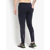 5 - John Ally Track Pant for Men with Two Zipper Pockets and Premium Fabric,  Midnight Blue  Small 