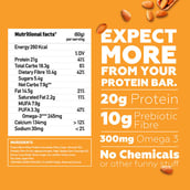 3 - Yogabars Protein Bar (20g Protein),  6 bar(s)  Almond Fudge 