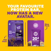 3 - Yogabars Protein Bar (20g Protein),  6 bar(s)  Hazelnut Toffee 