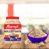 6 - Bagrrys Rolled Oats, 1.2 kg Unflavoured