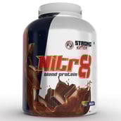 1 - Strong Nation Supps NITR8 Blend Protein,  4 lb  Chocolate 
