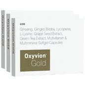 1 - Oxyvion Gold Multivitamin & Mineral,  10 softgels  Unflavoured (Pack Of 3) 