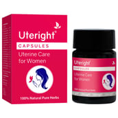 1 - Uteright Uterine Care for Women,  10 capsules  Unflavoured 