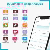 4 - beatXP SmartPlus Pro Weighing Scale with BMI,  Blue 