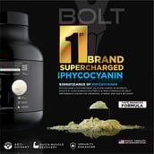 5 - Bolt Whey Protein Super-Charged With Phycocyanin,  5 lb  Madagascar Vanilla 