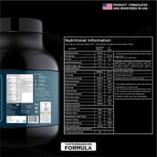 2 - Bolt Weight Gainer Super-Charged with Phycocyanin,  5 lb  Madagascar Vanilla with Free Shaker 