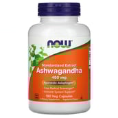 1 - Now Standardized Extract Ashwagandha (450 mg),  60 veggie capsule(s) 