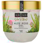 1 - Kapiva Skin Rituals Aloe Rose Gel, 200 g for Oily Skin