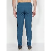 5 - John Ally Men's Gym & Sports Trackpant with Two Zipper Pockets,  Berlin Blue  Large 